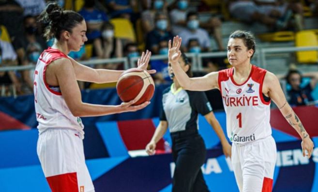 Kadın Basketbol Milli Takımı Avrupa’ya veda etti